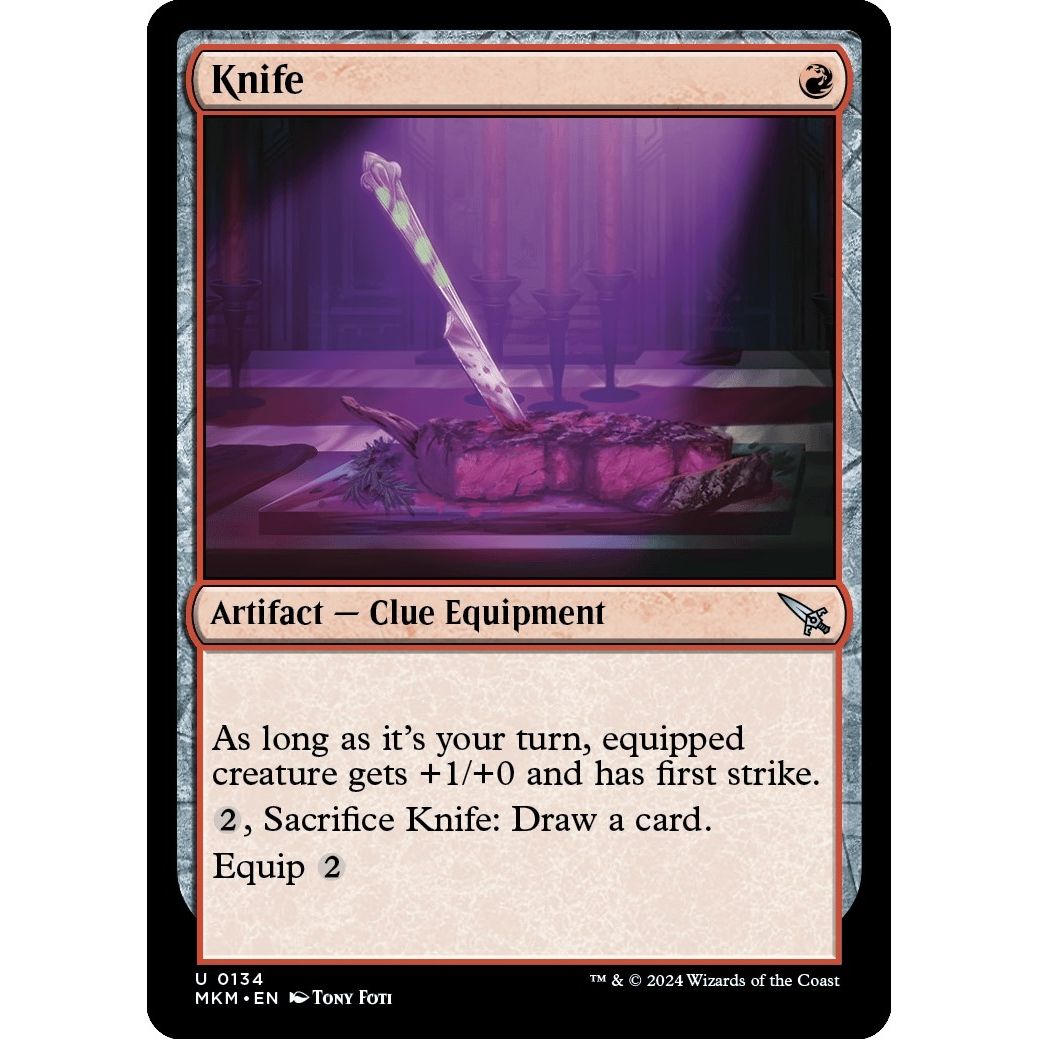 Image for Knife (134) (MKM) - Magic: The Gathering