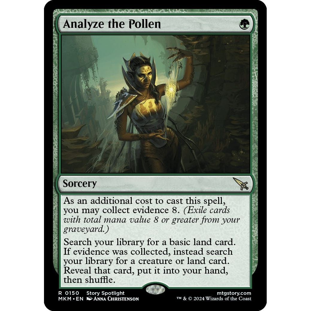 Image for Analyze the Pollen (150) (MKM) - Magic: The Gathering