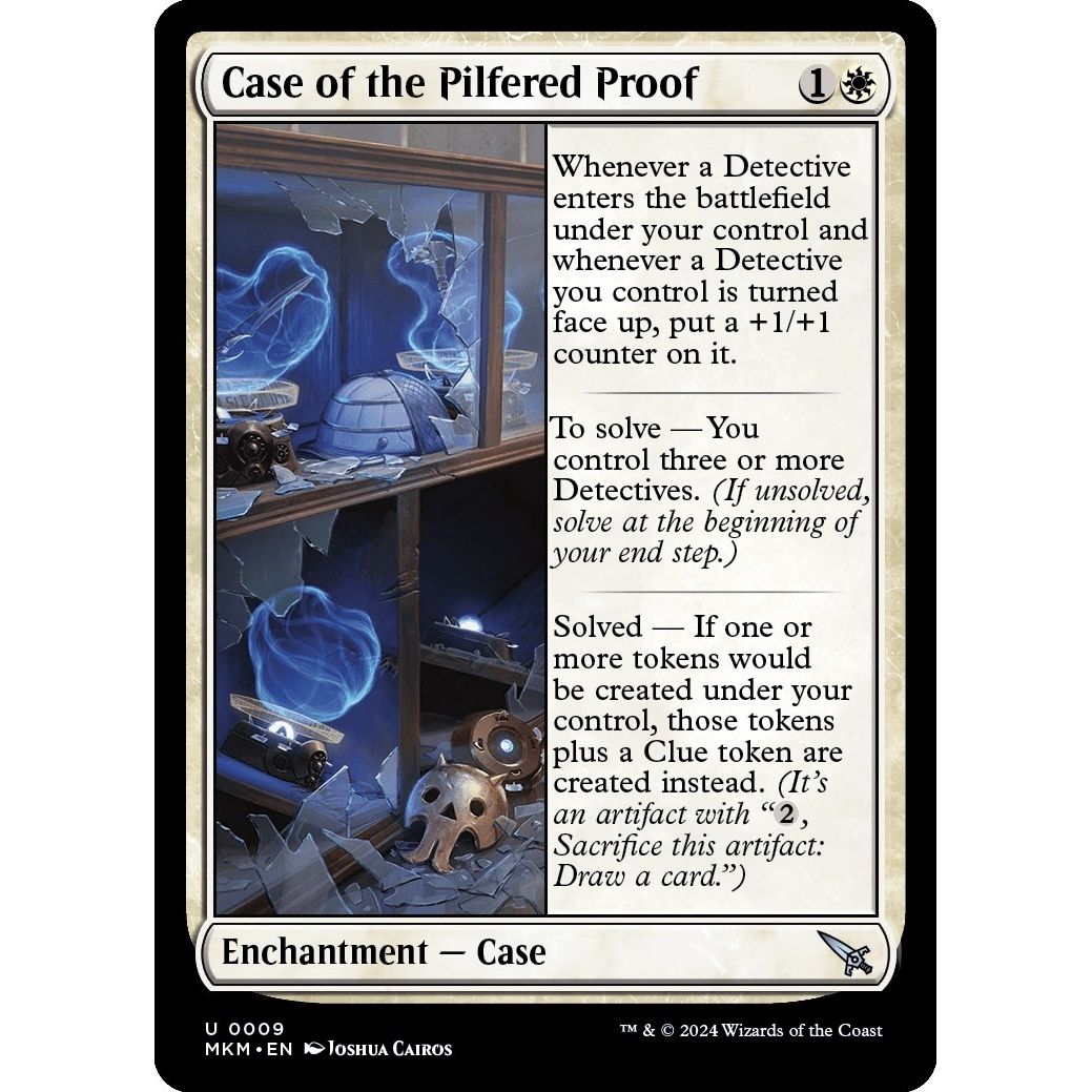 Image for Case of the Pilfered Proof (9) (MKM) - Magic: The Gathering