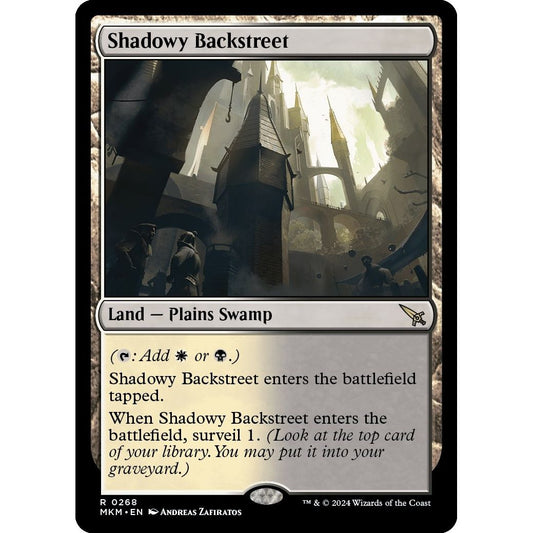 Image for Shadowy Backstreet (268) (MKM) - Magic: The Gathering
