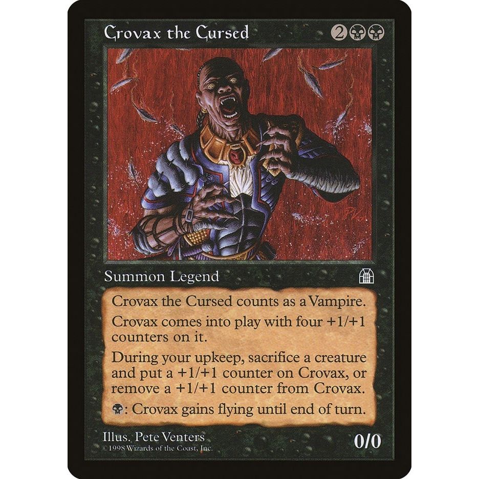 Image for Crovax the Cursed (STH) - Magic: The Gathering