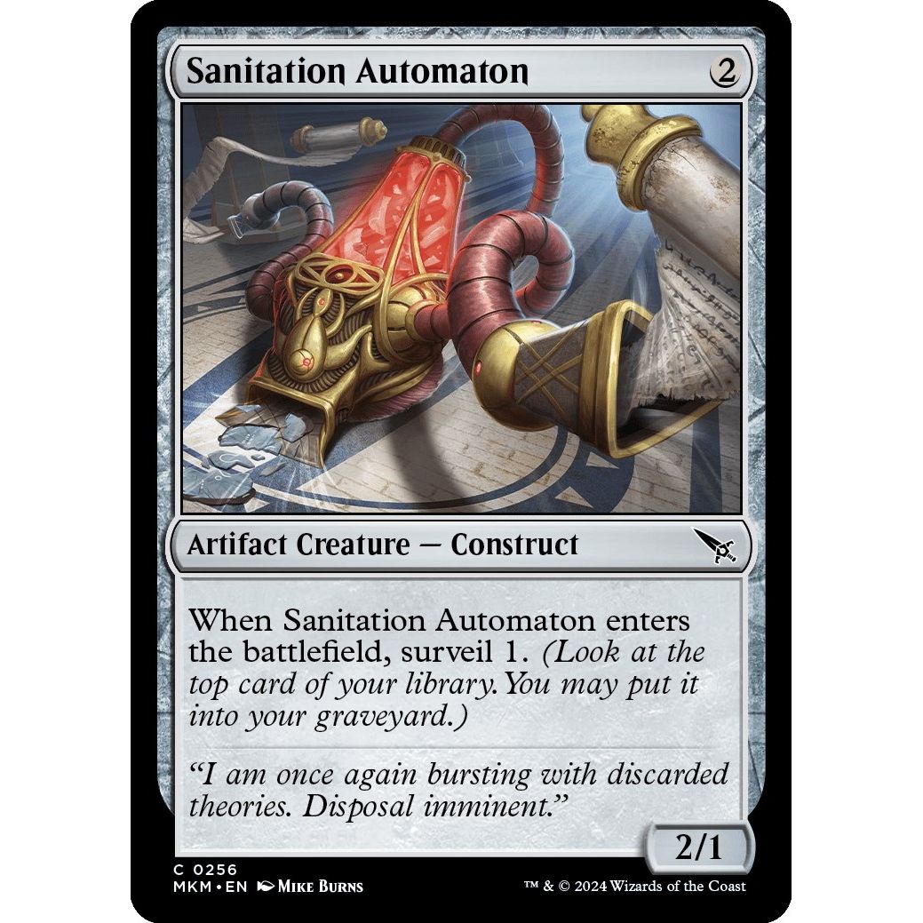 Image for Sanitation Automaton (256) (MKM) - Magic: The Gathering