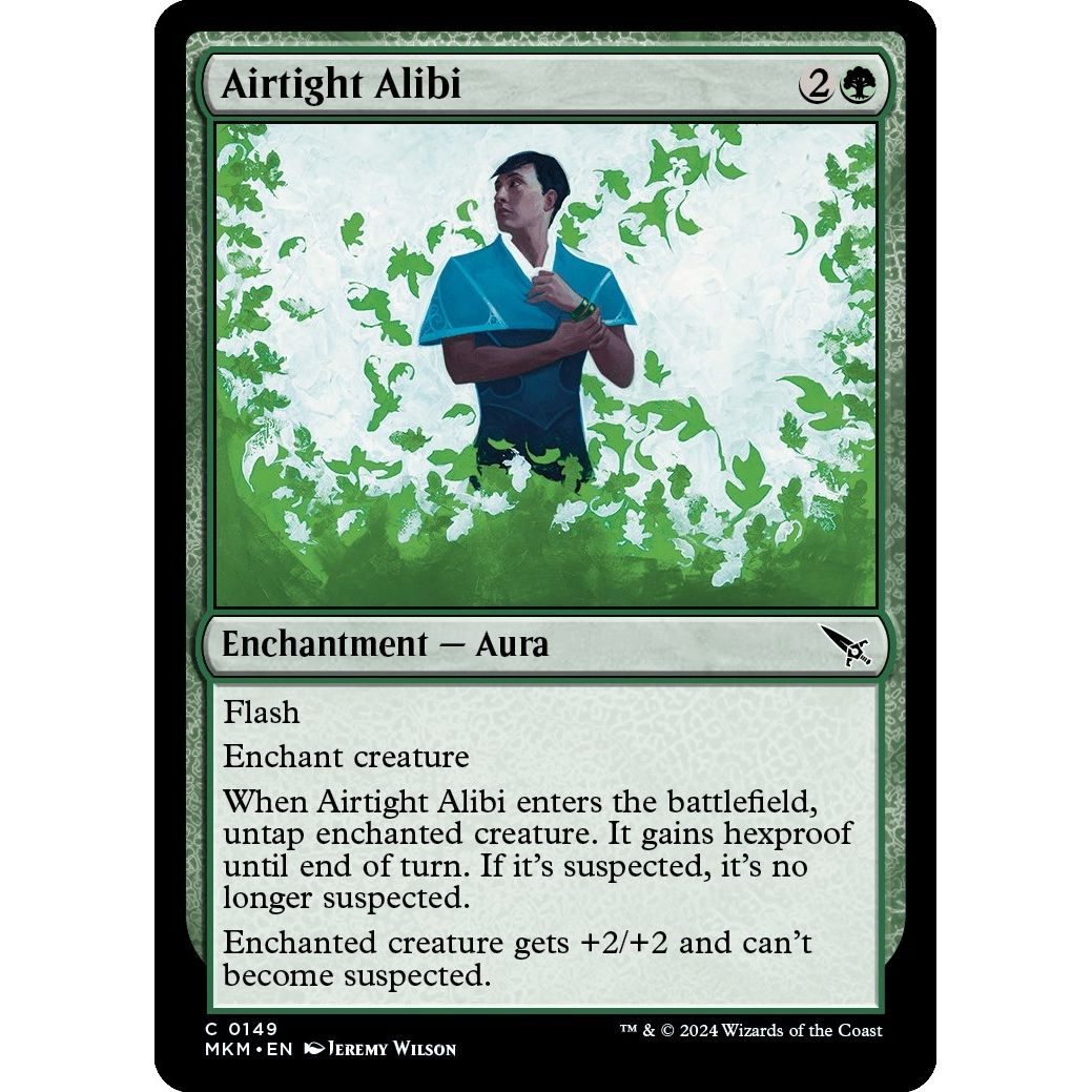 Image for Airtight Alibi (149) (MKM) - Magic: The Gathering