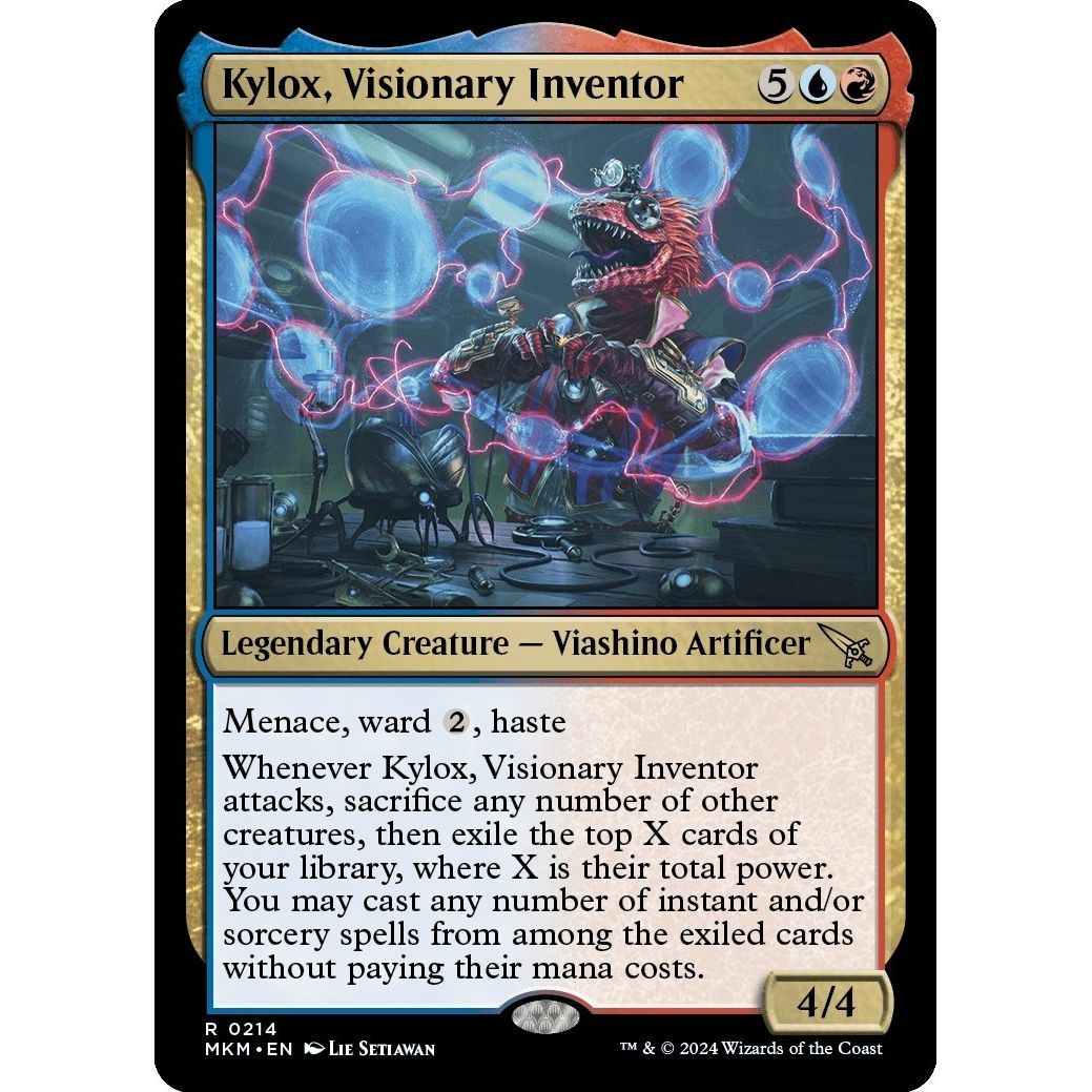 Image for Kylox, Visionary Inventor (214) (MKM) - Magic: The Gathering