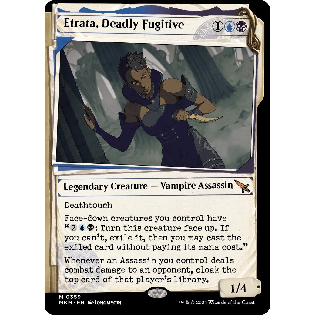 Image for Etrata, Deadly Fugitive (Showcase) (359) (MKM) - Magic: The Gathering