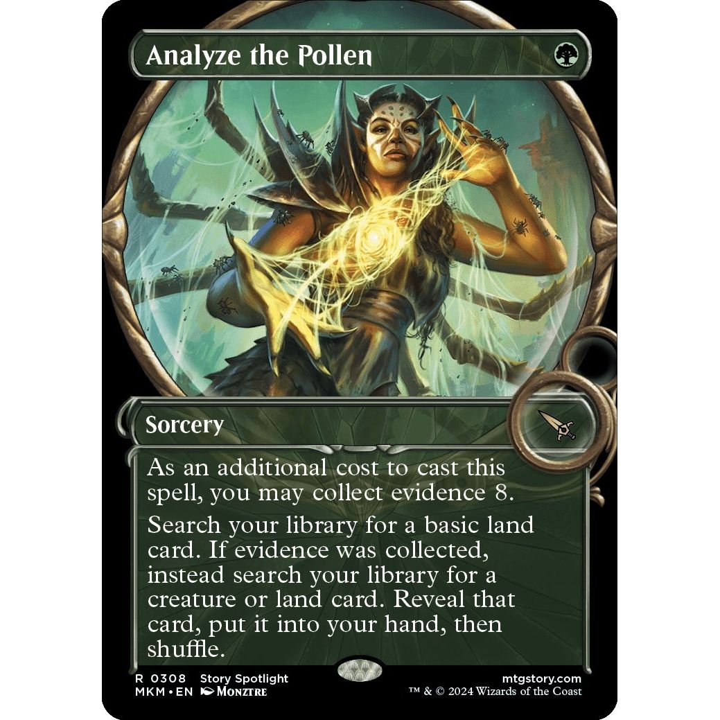 Image for Analyze the Pollen (Showcase) (308) (MKM) - Magic: The Gathering