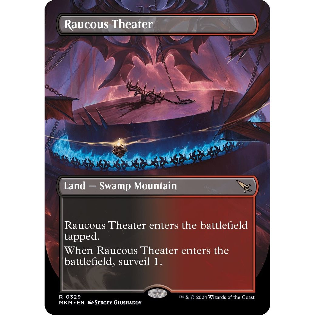 Image for Raucous Theater (Borderless) (329) (MKM) - Magic: The Gathering