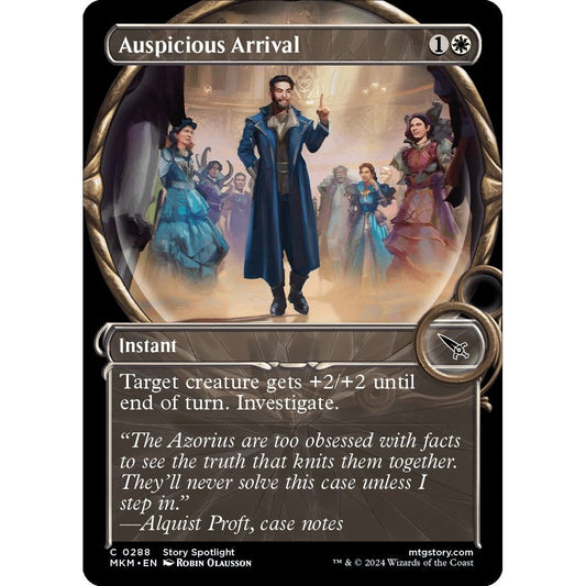 Image for Auspicious Arrival (Showcase) (288) (MKM) - Magic: The Gathering