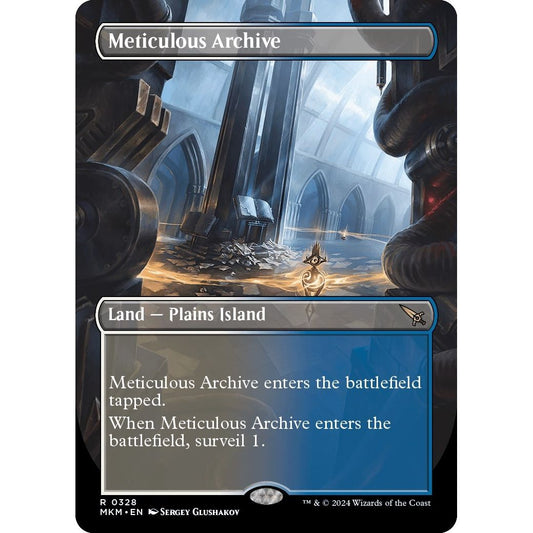Image for Meticulous Archive (Borderless) (328) (MKM) - Magic: The Gathering