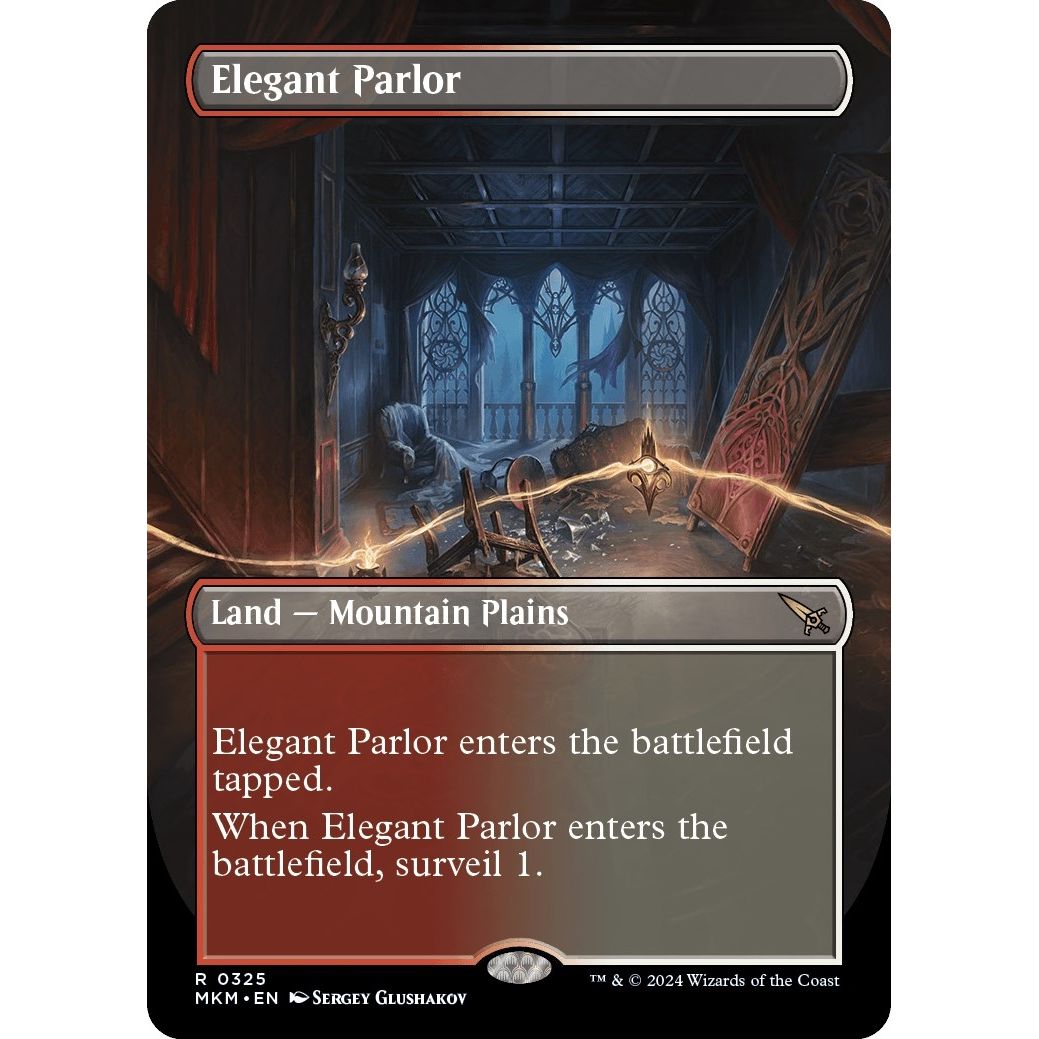 Image for Elegant Parlor (Borderless) (325) (MKM) - Magic: The Gathering