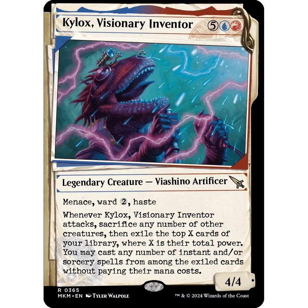 Image for Kylox, Visionary Inventor (Showcase) (365) (MKM) - Magic: The Gathering