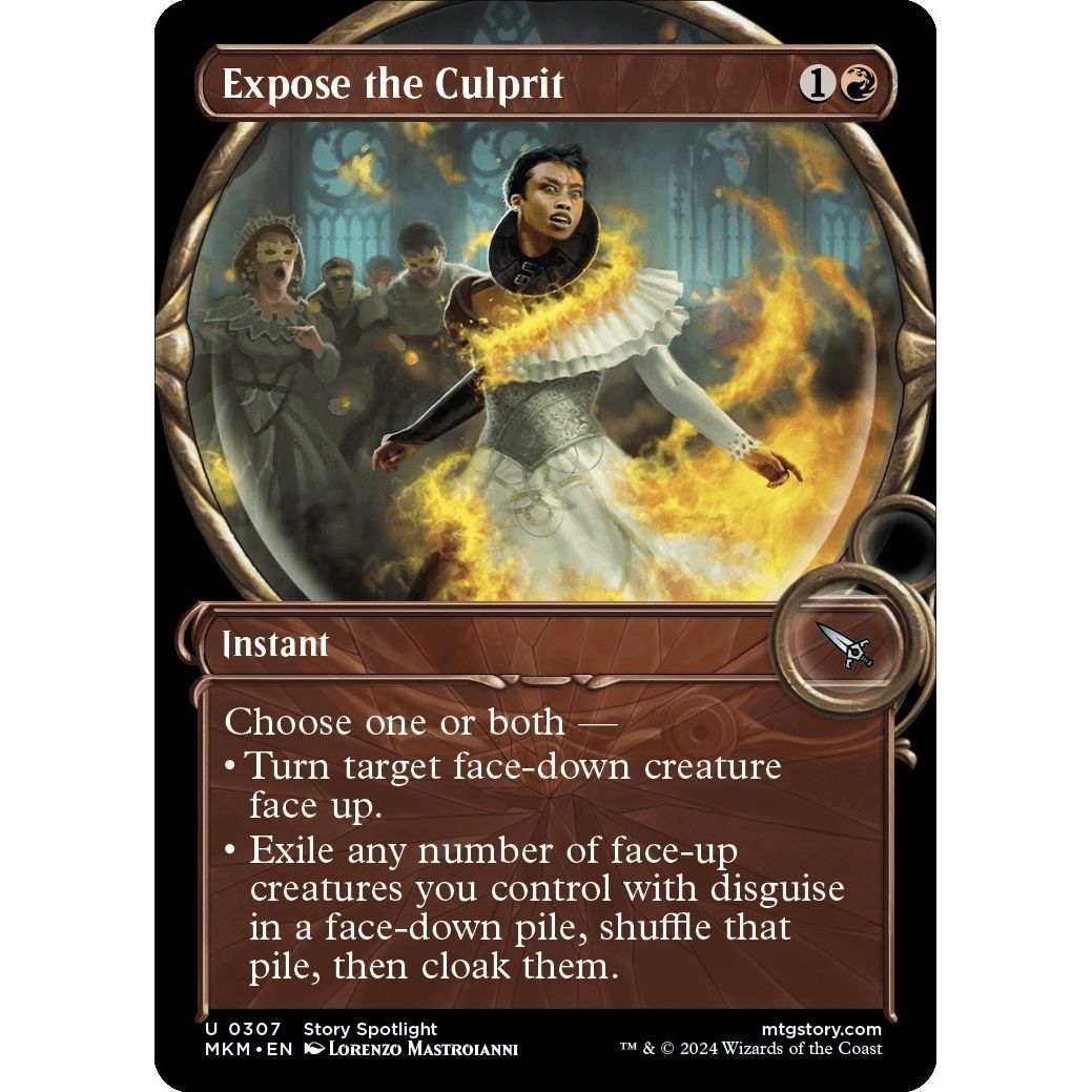 Image for Expose the Culprit (Showcase) (307) (MKM) - Magic: The Gathering