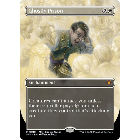 Image for Ghostly Prison (Borderless) (19) (SPG) - Magic: The Gathering