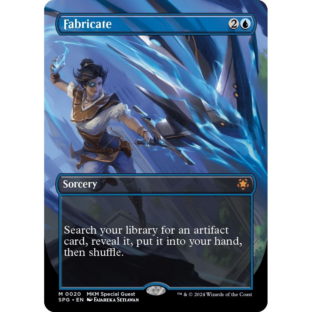 Image for Fabricate (Borderless) (20) (SPG) - Magic: The Gathering
