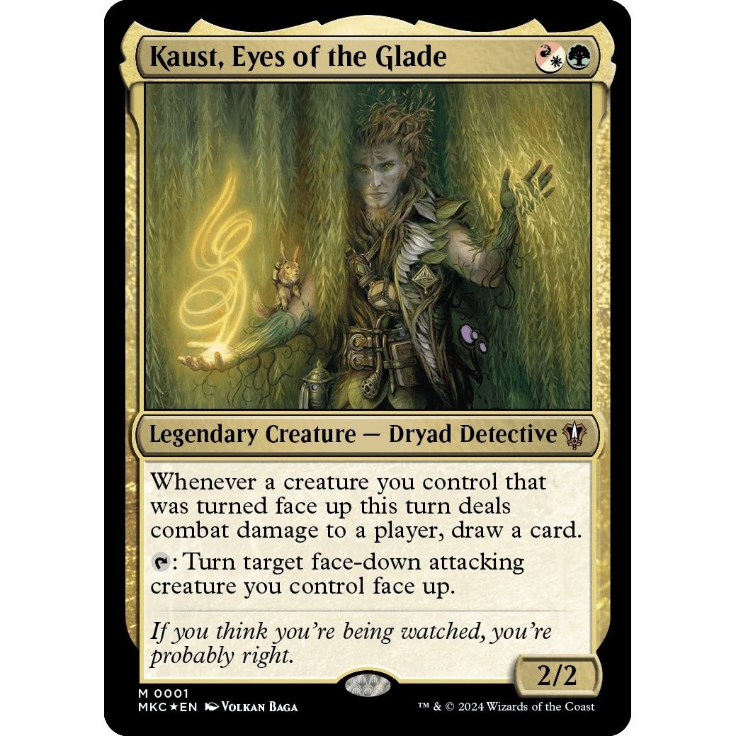 Image for Kaust, Eyes of the Glade (1) (MKC) - Magic: The Gathering