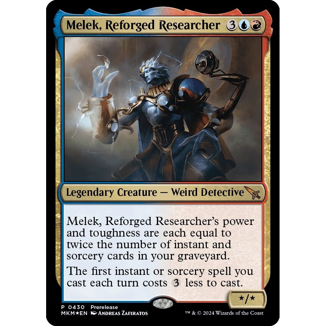 Image for Melek, Reforged Researcher (430) (PRE) - Magic: The Gathering