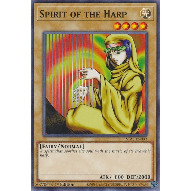 Image for Spirit of the Harp (STAS-EN003) (TPSS) - YuGiOh