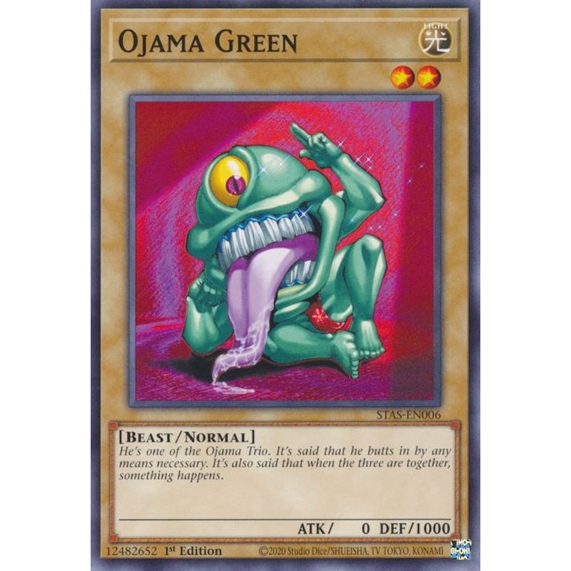 Image for Ojama Green (STAS-EN006) (TPSS) - YuGiOh