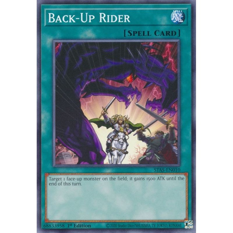 Image for Back-Up Rider (STAS-EN010) (TPSS) - YuGiOh