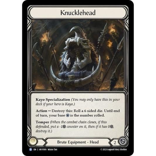 Image for Knucklehead (HVY009) (HVY) - Flesh and Blood TCG