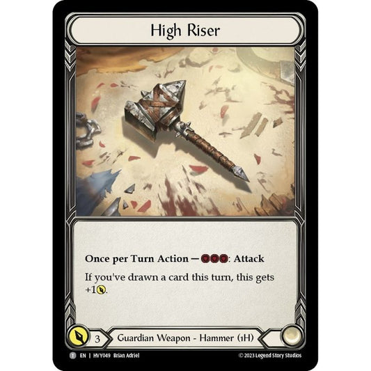 Image for High Riser // Cintari Saber (HVY049 // HVY094) (HVY) - Flesh and Blood TCG