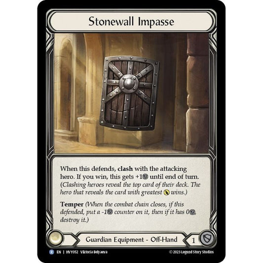 Image for Stonewall Impasse (HVY052) (HVY) - Flesh and Blood TCG