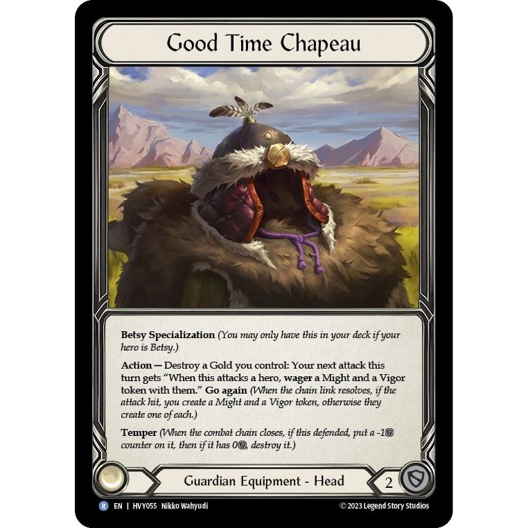 Image for Good Time Chapeau (HVY055) (HVY) - Flesh and Blood TCG