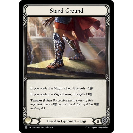 Image for Stand Ground (HVY056) (HVY) - Flesh and Blood TCG