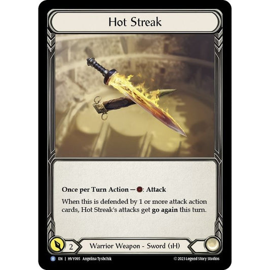 Image for Hot Streak (HVY095) (HVY) - Flesh and Blood TCG