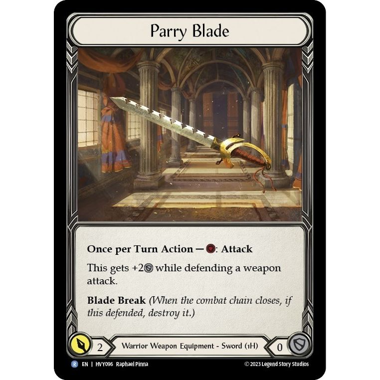 Image for Parry Blade (HVY096) (HVY) - Flesh and Blood TCG