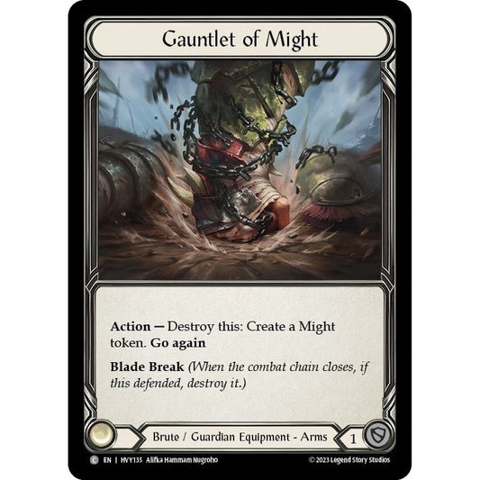 Image for Gauntlet of Might (HVY135) (HVY) - Flesh and Blood TCG