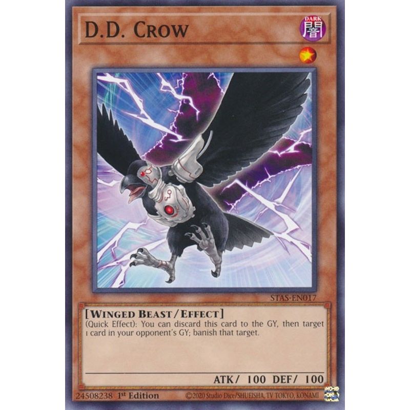 Image for D.D. Crow (STAS-EN017) (TPSS) - YuGiOh