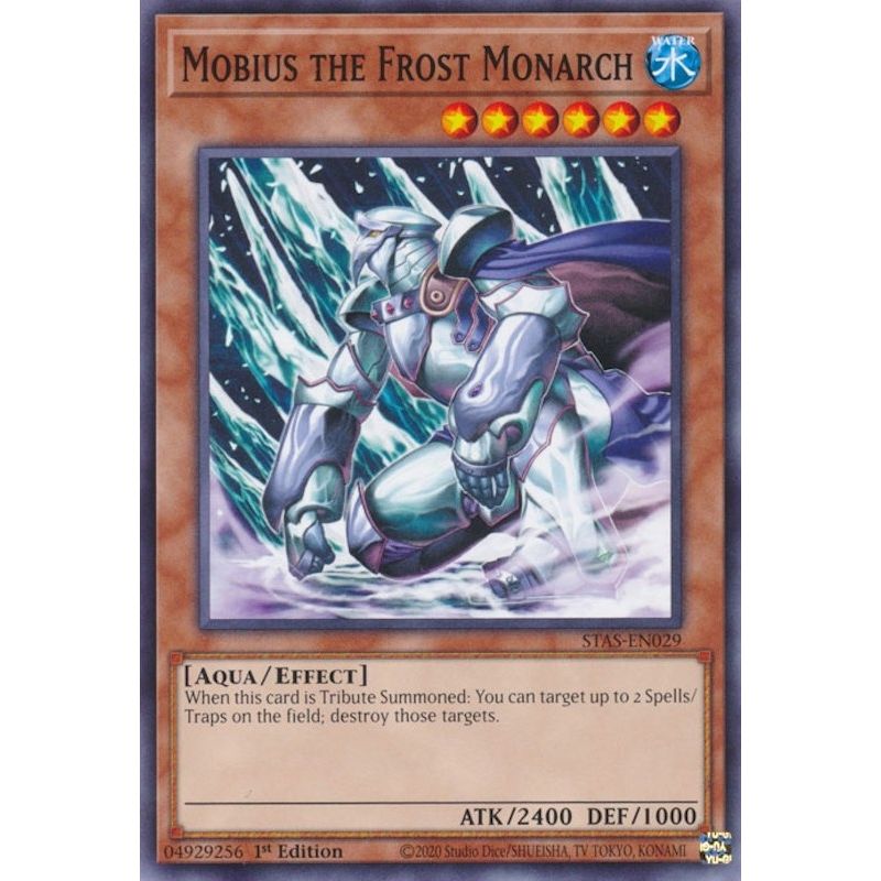 Image for Mobius the Frost Monarch (STAS-EN029) (TPSS) - YuGiOh