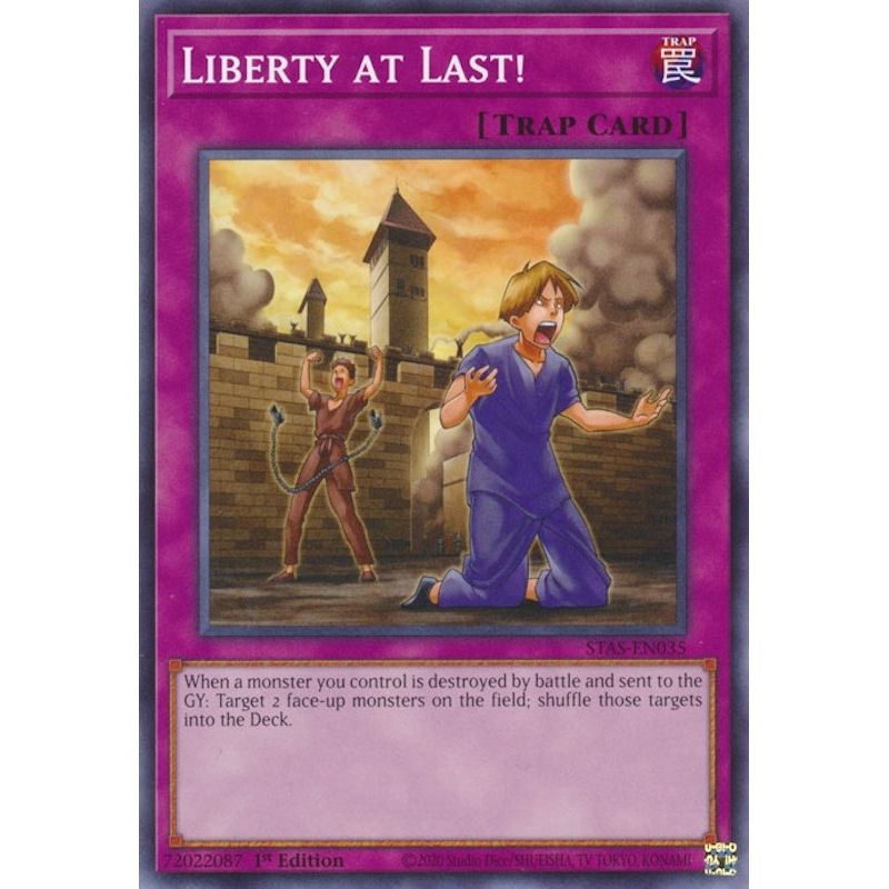 Image for Liberty at Last! (STAS-EN035) (TPSS) - YuGiOh