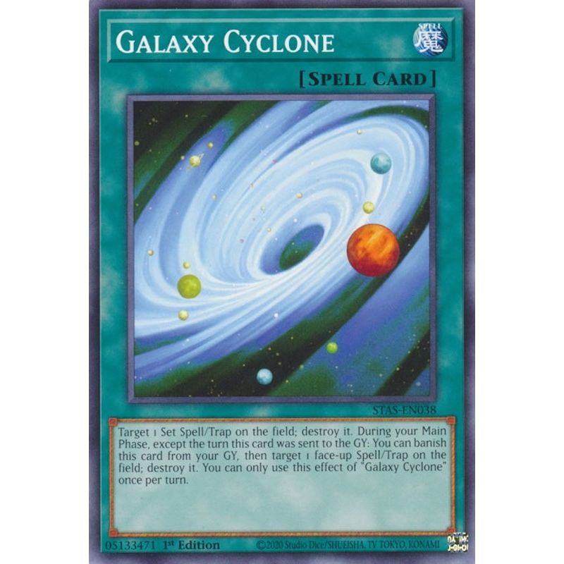 Image for Galaxy Cyclone (STAS-EN038) (TPSS) - YuGiOh