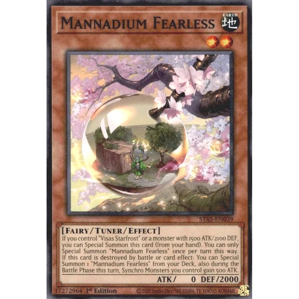 Image for Mannadium Fearless (STAS-EN039) (STAS-EN039) (TPSS) - YuGiOh