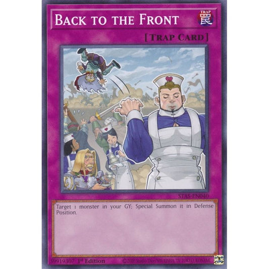 Image for Back to the Front (STAS-EN040) (TPSS) - YuGiOh