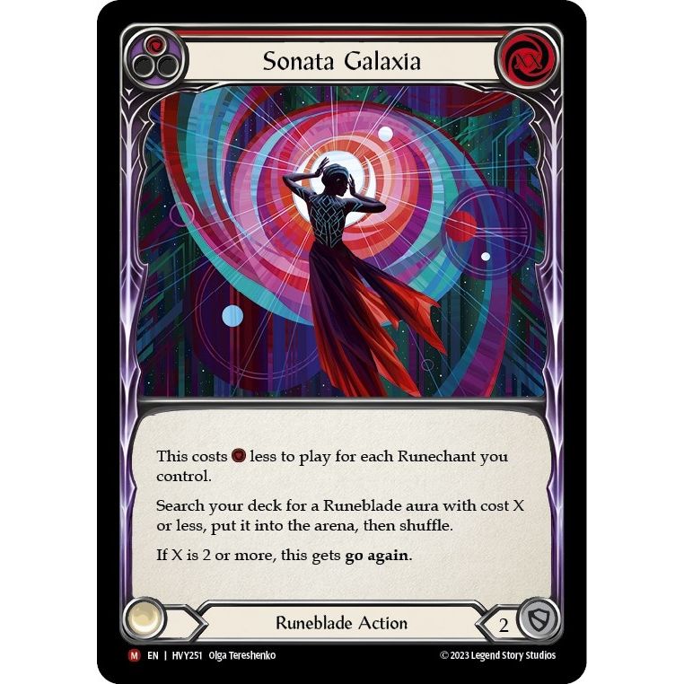 Image for Sonata Galaxia (HVY251) (HVY) - Flesh and Blood TCG