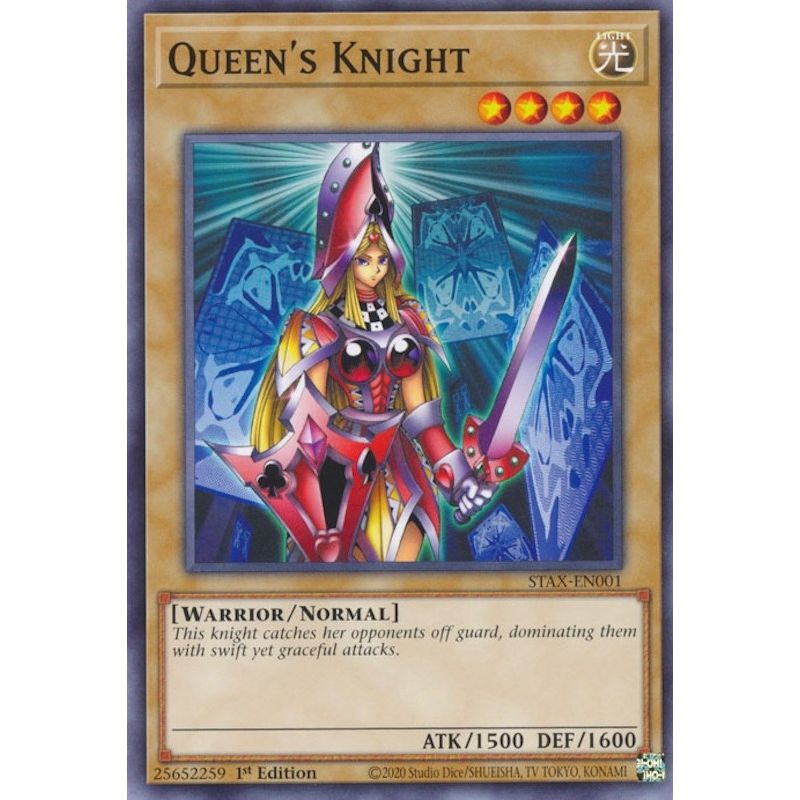 Image for Queen's Knight (STAX-EN001) (TPSS) - YuGiOh