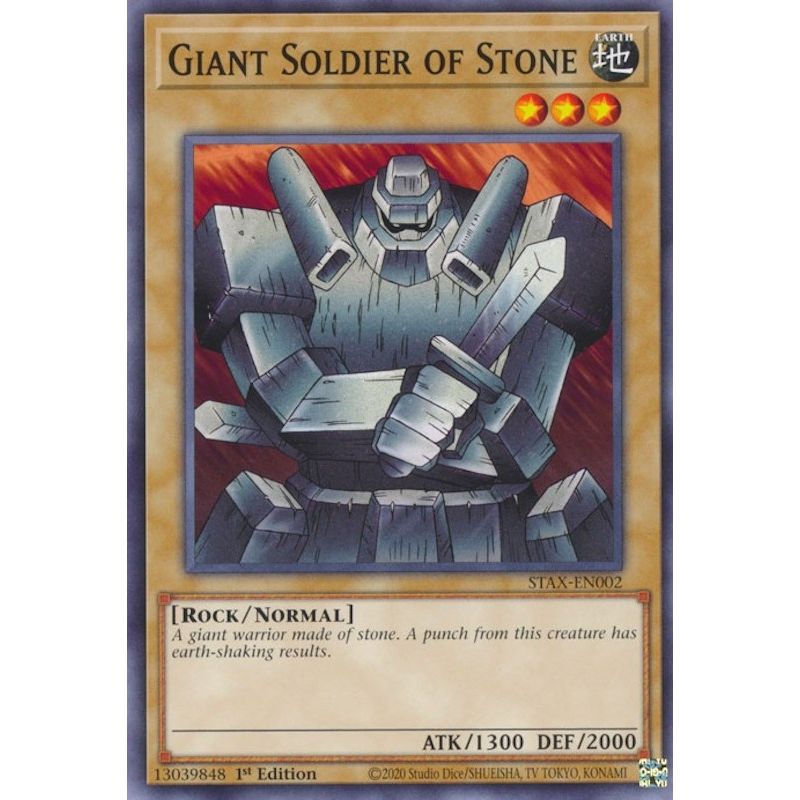 Image for Giant Soldier of Stone (STAX-EN002) (TPSS) - YuGiOh
