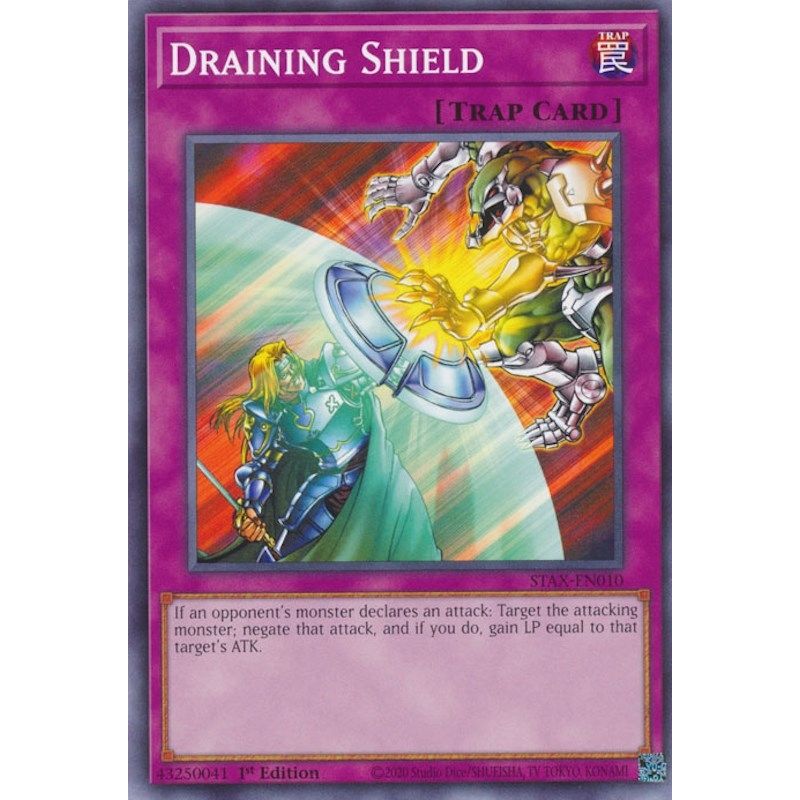 Image for Draining Shield (STAX-EN010) (TPSS) - YuGiOh
