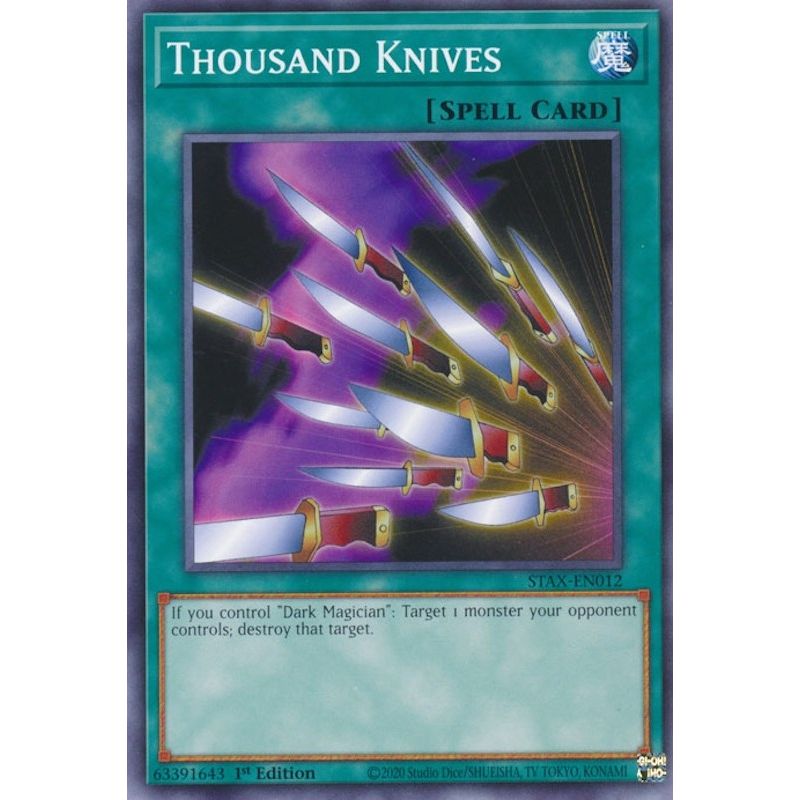 Image for Thousand Knives (STAX-EN012) (TPSS) - YuGiOh