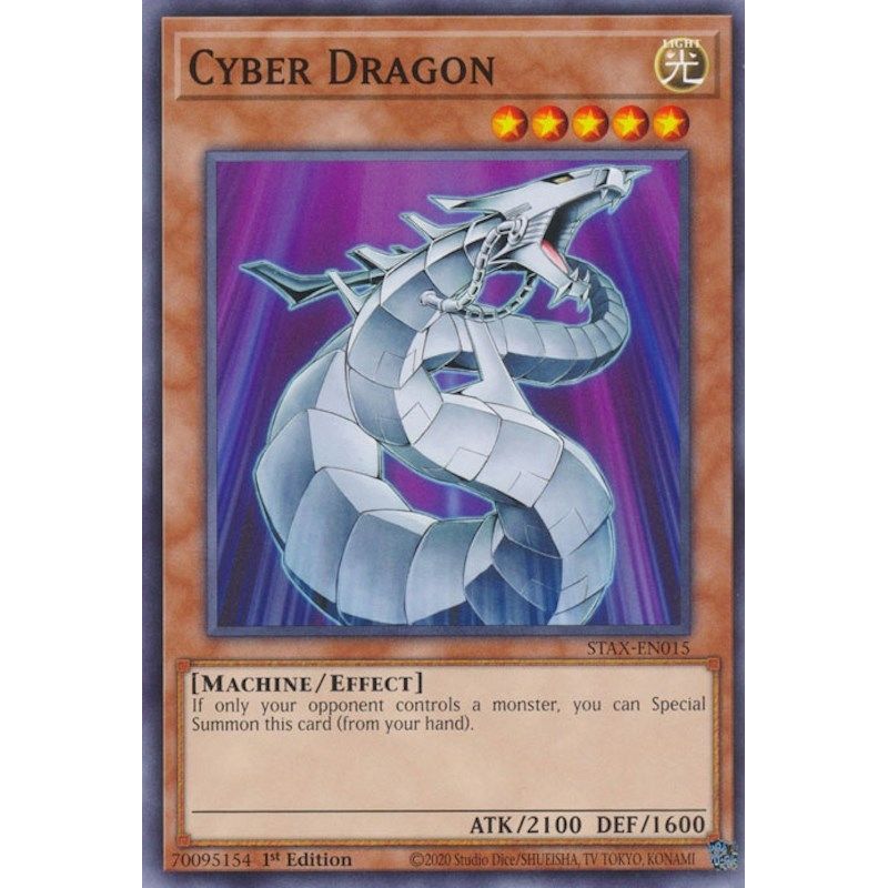 Image for Cyber Dragon (STAX-EN015) (TPSS) - YuGiOh