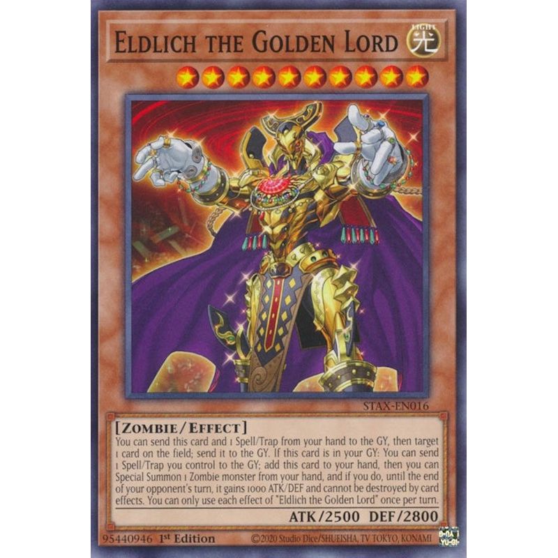 Image for Eldlich the Golden Lord (STAX-EN016) (TPSS) - YuGiOh