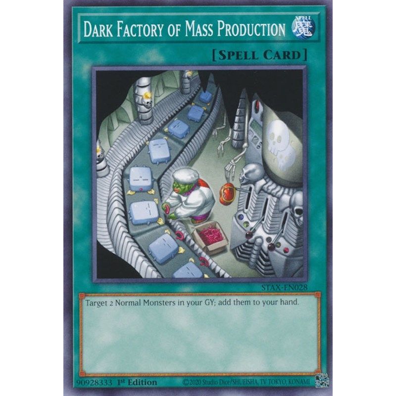 Image for Dark Factory of Mass Production (STAX-EN028) (TPSS) - YuGiOh