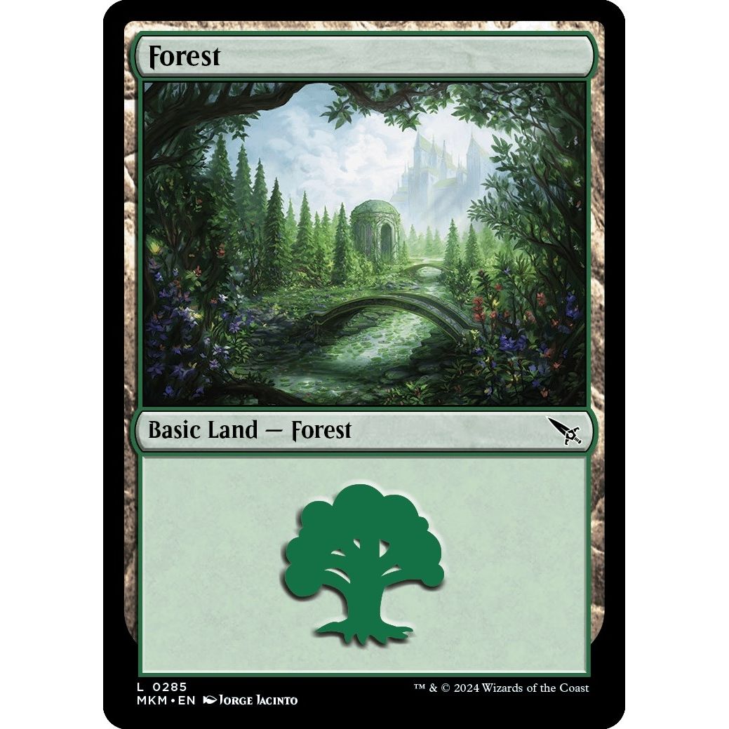 Image for Forest (0285) (285) (MKM) - Magic: The Gathering