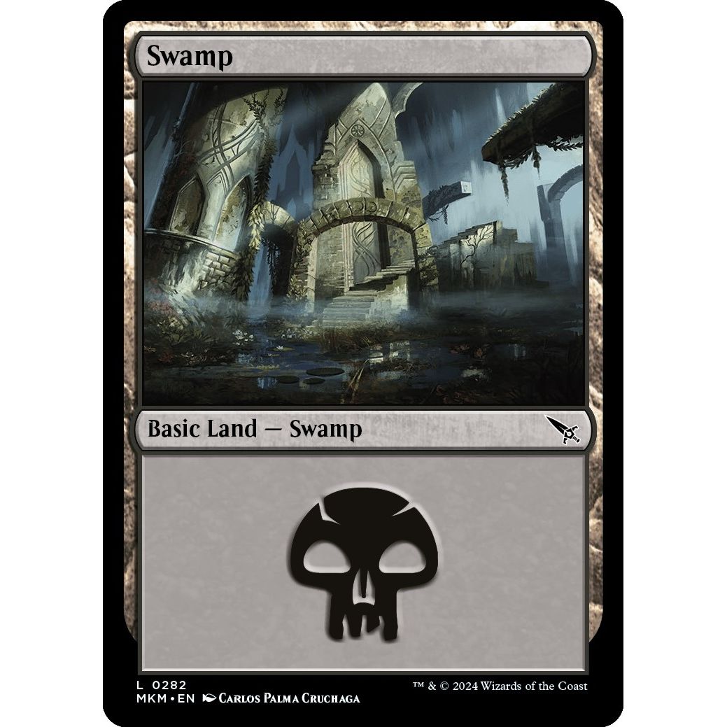 Image for Swamp (0282) (282) (MKM) - Magic: The Gathering