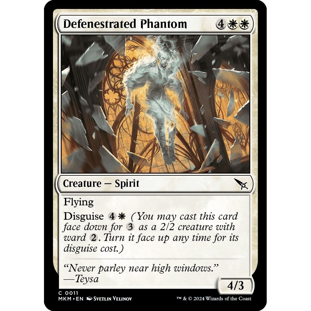 Image for Defenestrated Phantom (11) (MKM) - Magic: The Gathering