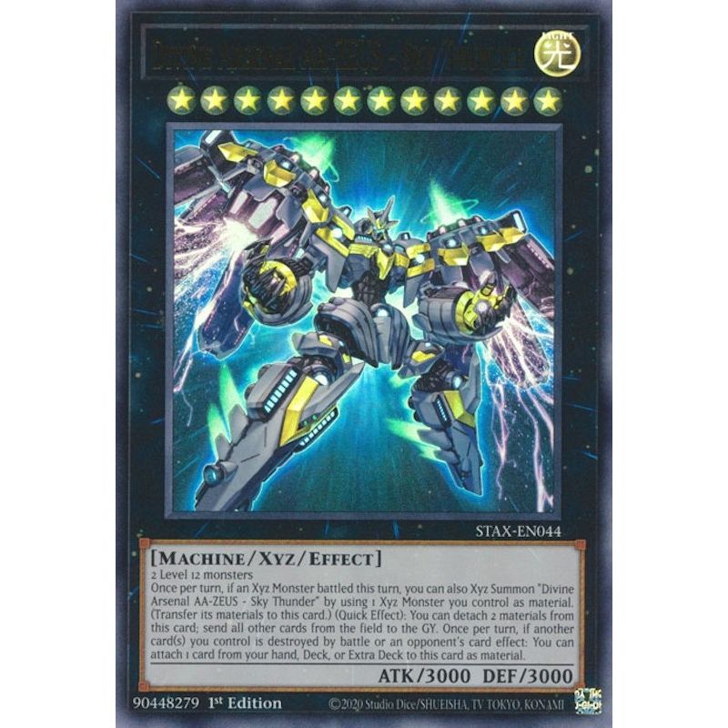 Image for Divine Arsenal AA-ZEUS - Sky Thunder (STAX-EN044) (TPSS) - YuGiOh