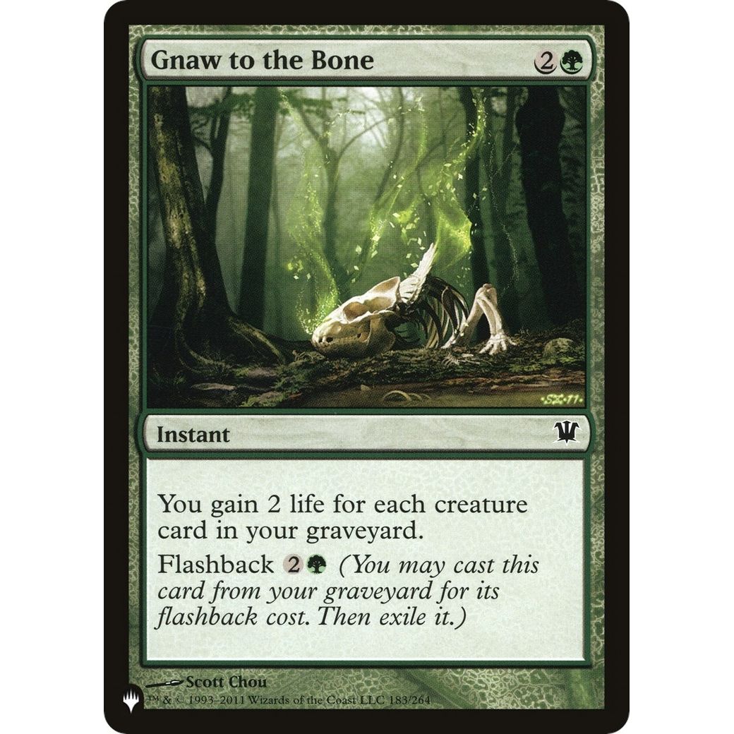 Image for Gnaw to the Bone (183/264) (LIST) - Magic: The Gathering